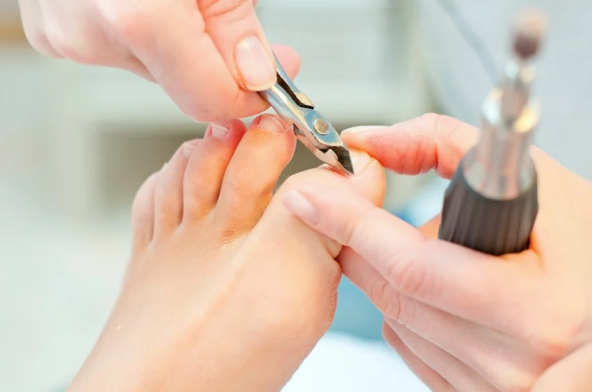 Coupe d'ongle de pied